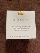 Estee Lauder Revitalizing Supreme+ Night Power Bounce Creme 1.7oz, New In Box
