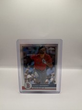ROMAN ANTHONY 2026 TOPPS FLAGSHIP CHROME REFRACTOR RC #16 BOSTON RED SOX
