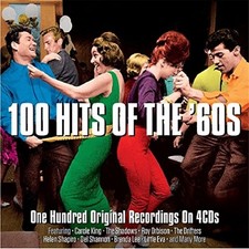 Various Artists - 100 Hits Of The '60s 4 CD Set - NEW