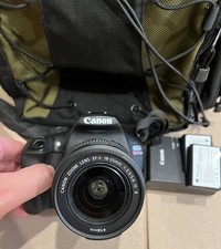 Canon EOS Rebel T6 DSLR Camera Kit SD Card Ba...