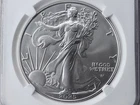 NobleSpirit 2025 W American Burnished Silver Eagle .999 NGC MS 70 Uram Signature