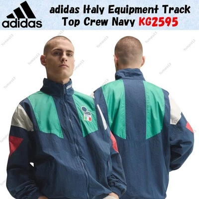 Adidas Italia Equipment Track Top Crew Navy KG2595 Japón Talla - Imagen 1 de 4