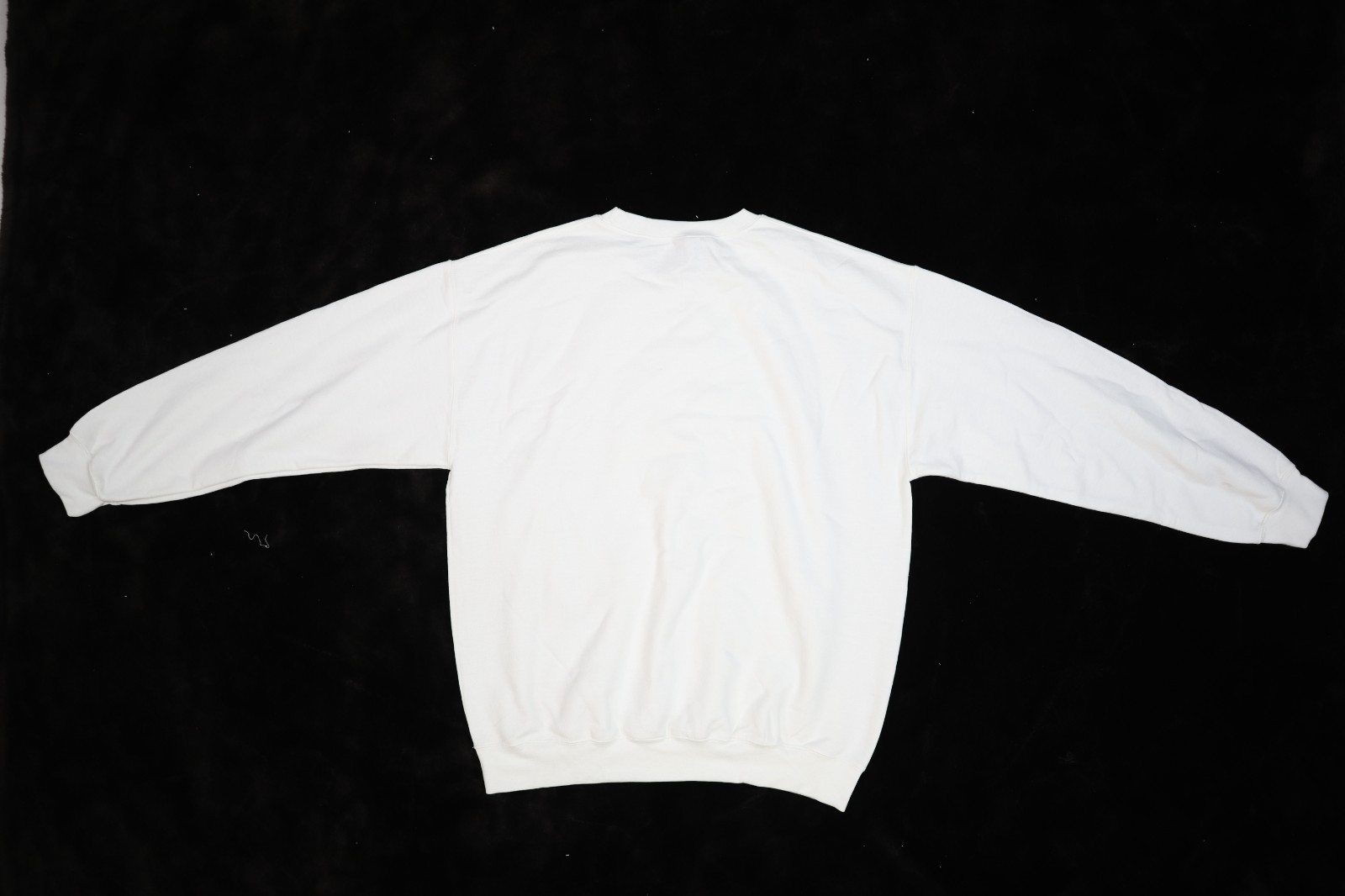 Gildan Heavy Blend Blank Long Sleeve Plain White Sweatshirt Mens Large Lot Of 12 image 5