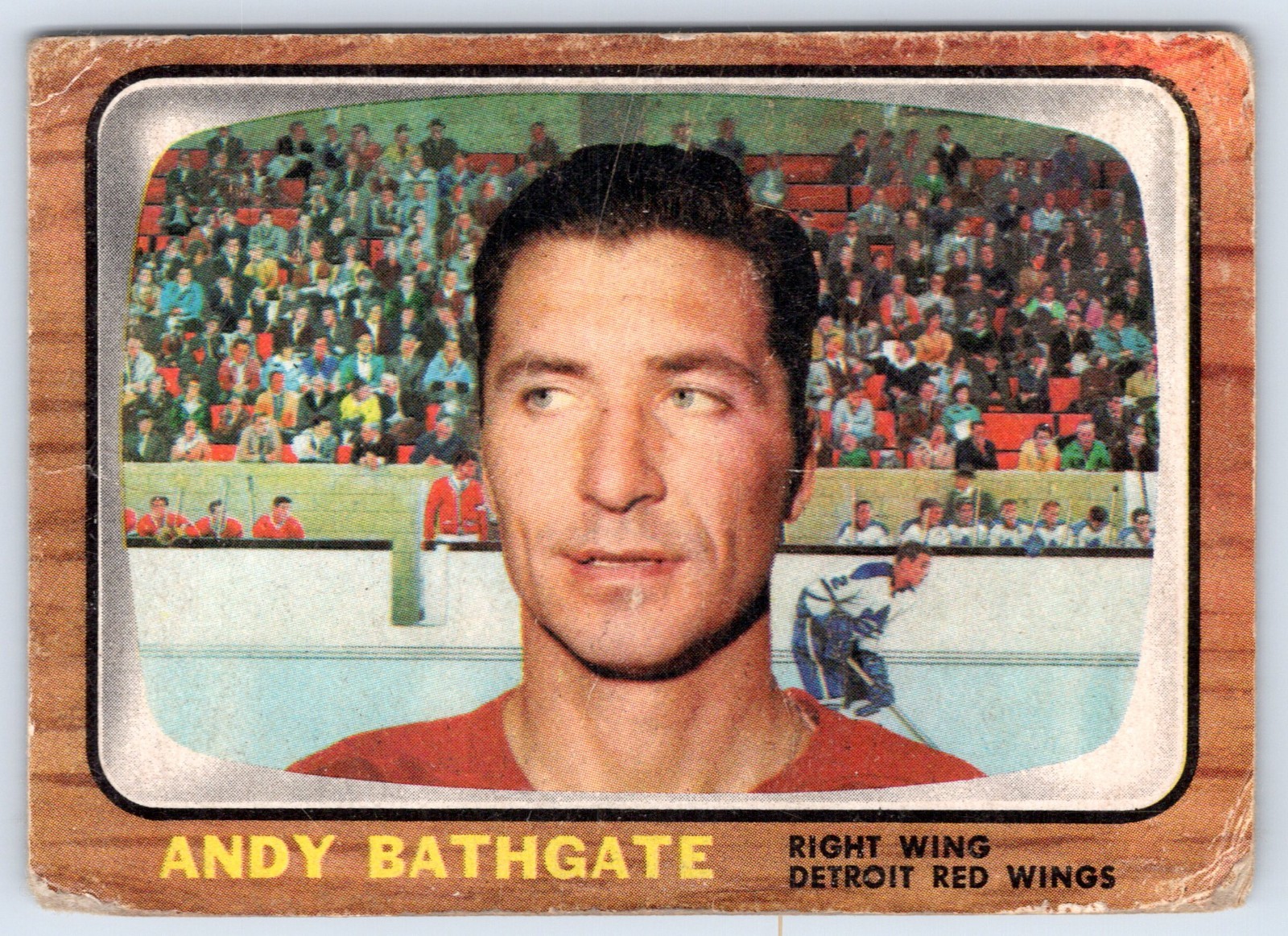 Andy Bathgate #44 Hockey Cards 1966 Topps trading card — raw and PSA graded price guide