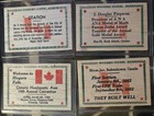 10-Canadian Wooden Nickel Flats, 1979-82 CNA, CAWMC, Moose Jaw and More.   Rare. — photo 6