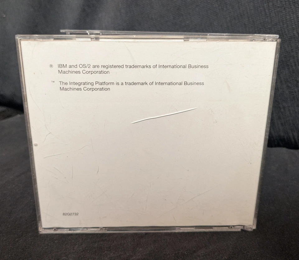 Software de CD-ROM IBM OS/2 versión 2.1 (1993) usado con desgaste SIN INSTRUCCIONES/CAJA Foto 2 de 4