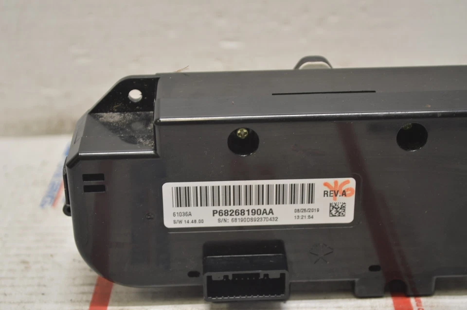 Unidad de control de clima 13-22 Dodge Ram 1500 calefacción temperatura aire acondicionado climatización CI68#006 Foto 3 de 4