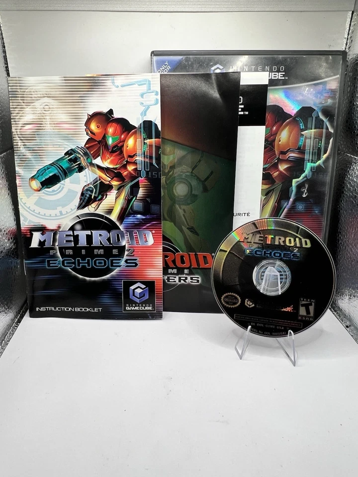 Metroid Prime 2 Echoes GameCube Complete w/ Manual - Image 3 of 4