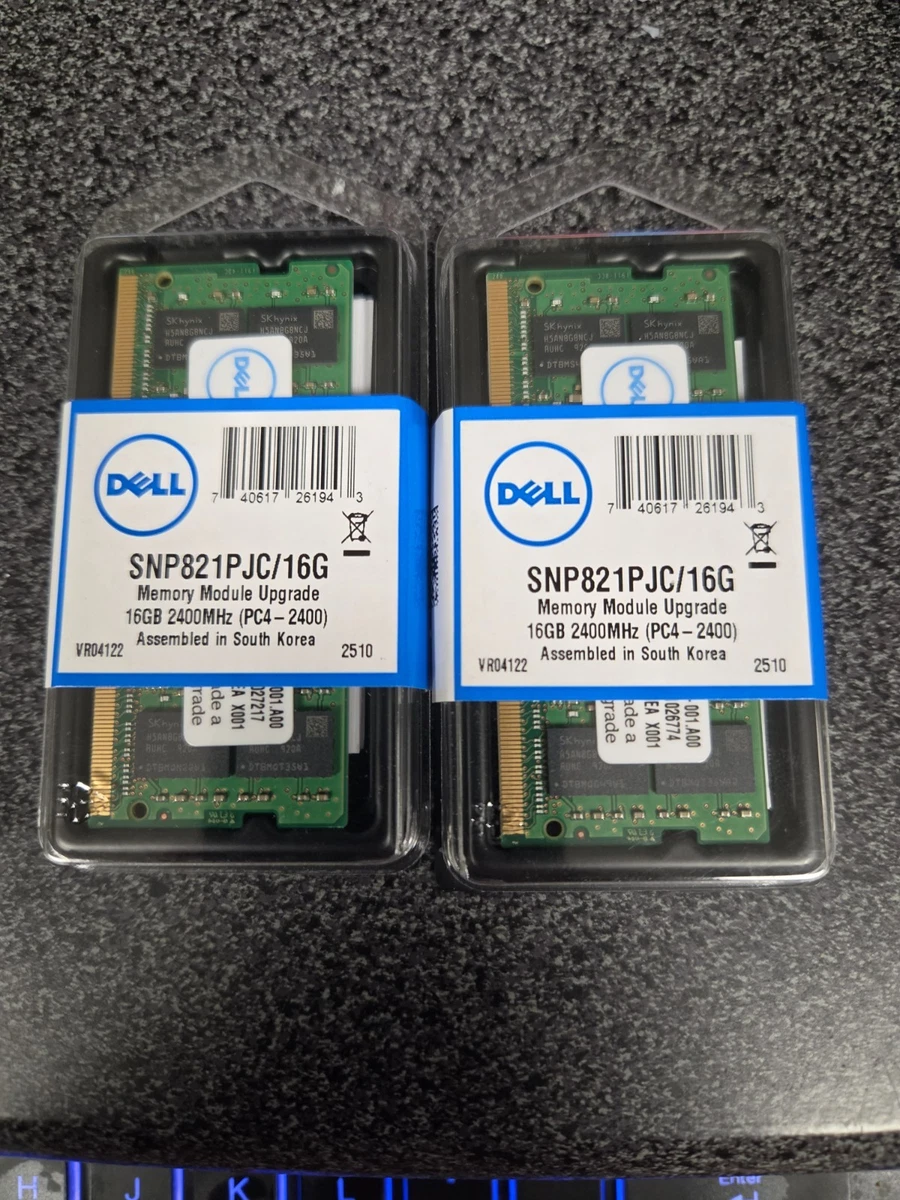 Dell SO-DIMM Computer PC4-19200 (DDR4-2400) Bus Speed Memory (RAM