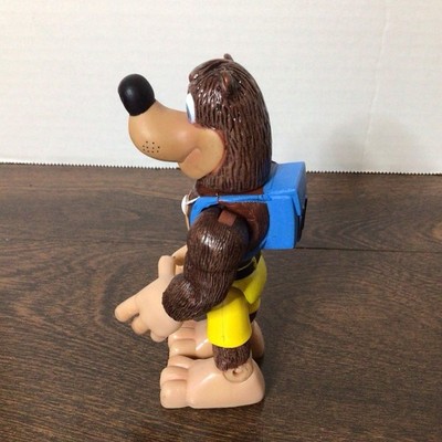 1999 Diddy Kong Racing Banjo Kazooie Action Figure in Kart