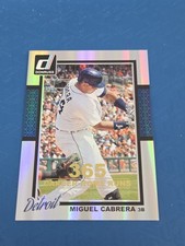 2014 Donruss Stat Line Career /365 #128 Miguel Cabrera Detroit BASEBALL Card 1M