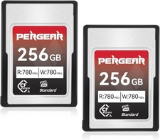 Pergear Standard 256GB CFexpress Type A Memory Card for Sony Alpha & FX Cameras