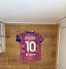 JUVENTUS 2015 2016 TROISIÈME MAILLOT DE FOOTBALL FOOTBALL ADIDAS, Pogba #10, garçons M