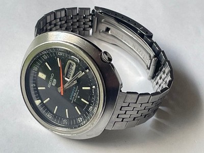 SEIKO 5 SPORTS 自動巻き腕時計6106-6040 Seiko 5 Sports 6106 6040 Automatic Mens Vintage Watch 43mm Case