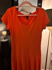 ralph lauren orange dress size small womens office smart wear