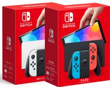 Nintendo Switch OLED 64GB Console + Mario Sparks of Hope ✨+ 1 Year 🛡️ Warranty