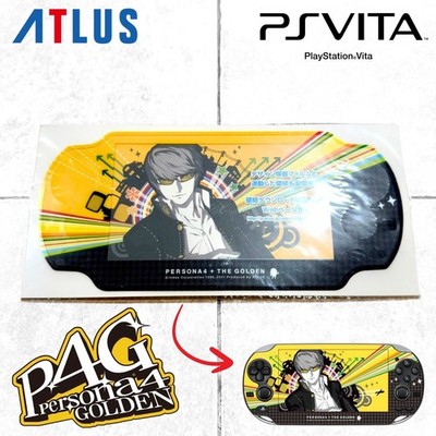Atlus Persona 4 Golden PS Vita Skin Official Pre-Order Bonus PROMO Brand NEW
