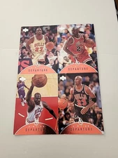 Michael Jordan 1998 Upper Deck Airtime Departure