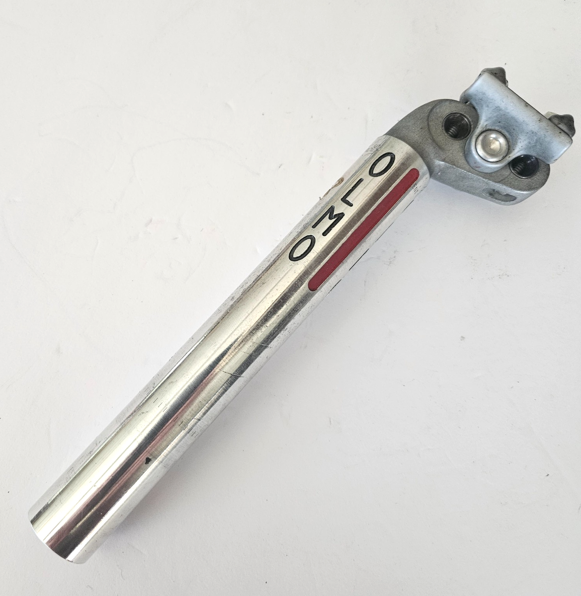 Campagnolo Nuovo Record Seatpost, OLMO Engraved, Fluted, 26.6mm