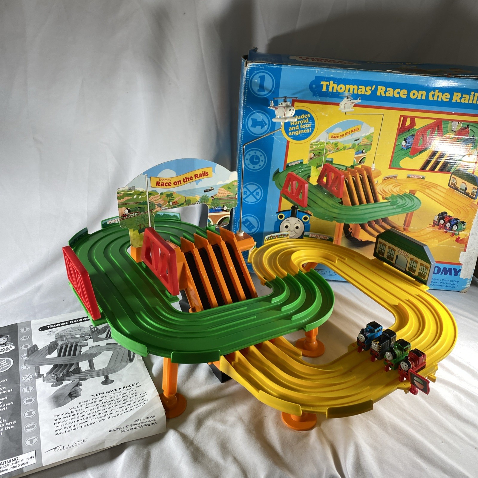 TOMY Thomas & Friends Thomas' Race on the Rails INCLUDES Har