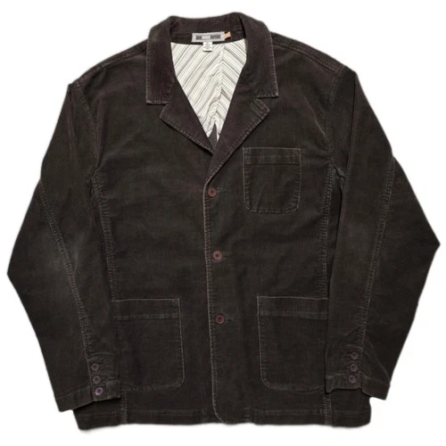 Vintage Quicksilver Edition Brown Corduroy Chore Coat Jacket Mens XL 90s EUC image 17