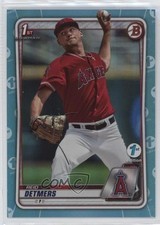 2020 Bowman Draft 1st Edition Sky Blue Foil Reid Detmers #BD-41 0z8v