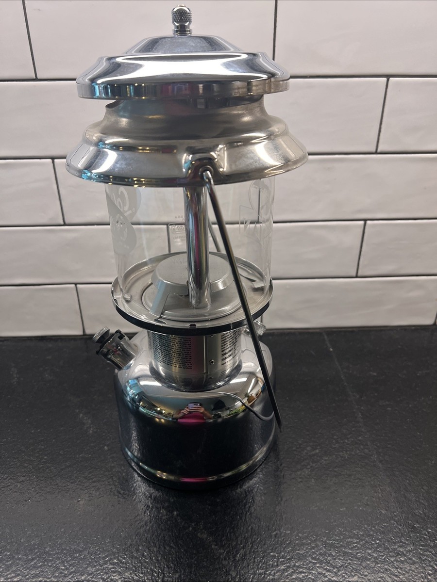 Coleman Centennial Chrome Lantern 100 year Anniversary ~New