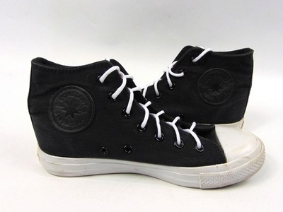 Constant Black Plimsole Schuhe / Sneaker | High Top | Größe UK 3,5