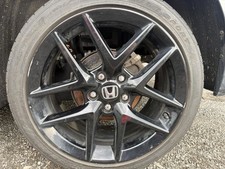 2023-2024 Honda Civic 18X8 Alloy 5-V Spoke Wheel Gloss Black Curb Rash