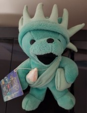 Liberty 7" Grateful Dead Bean Bear With Tag Series 10 Liquid Blue