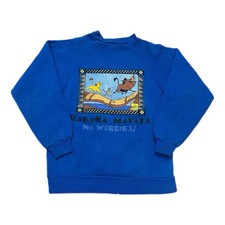 Vintage 90s Disney Lion King Hakuna Matata Sweatshirt Youth Simba Timon Pumbaa