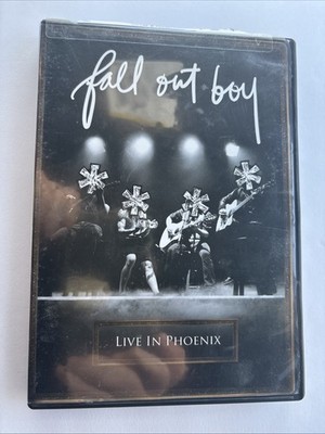 Fall Out Boy Live in Phoenix (DVD, 2008) Concert Dvd