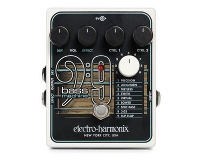 Electro-Harmonix BASS9 Bass Machine Pedal - Open Box