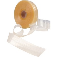 HellermannTyton Heat Shrink Tubing Clear 25mm Wide (10m Reel)