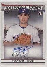 2020 Topps Baseball Stars Brock Burke #BSA-BBU Rookie Auto RC fm0