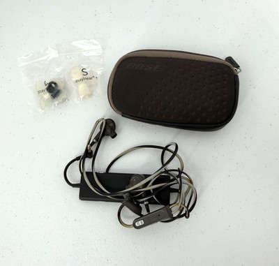 Bose QC20i QuietComfort 20i Noise-Cancelling Earbuds QC20i BROWN - Tested READ