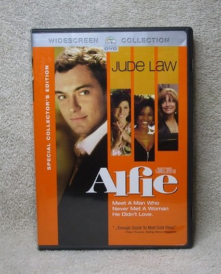 ALFIE (2004) Official Paramount US DVD Release OOP Jude Law & Susan Sarandon