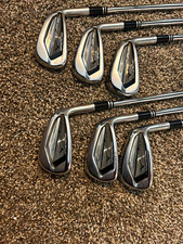 Mizuno JPX 921 Hot Metal Pro 6pc Iron Set RH Steel Shaft X-Stiff 5-PW