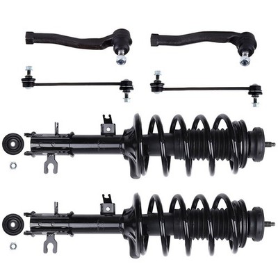 Strut Assembly w/ Sway Bar Link Tie Rod End Aveo 04-11 Aveo5 06-11 Pontiac G3 09