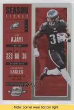 2017 Panini Contenders Optic Season Ticket Red Prizm /199 Jay Ajayi #84 READ 9a7