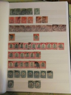 Sehr schönes Lagerbuch Südafrika ab Anfang bis ca 1974 mit vielen alten Marken