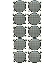 10 Patron 15" Subwoofer Metal Mesh Cover Waffle Speaker Grill Protect Guard DJ