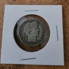 1914 p circulated Barber quarter