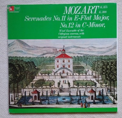 Mozart Serenades No 11 in E-Flat Major K.375 K.388 No. 12 in C-Minor Stereo KHB