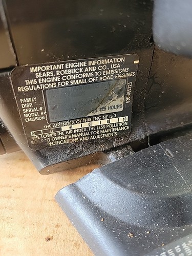 Craftsman Sears Sim-pul Chainsaw Saw 358 42cc no bar - Picture 4 of 8