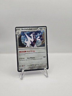 Archaludon 107/142 Stellar Crown Cosmos Holo Rare Pokemon TCG MINT