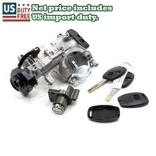 Fit 07-12 Honda CR-V RE4 RE5 RE7 A/T LHD Ignition Switch LH Door Lock Set w/ key