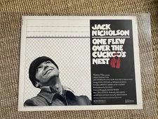 Lot of 4 Jack Nicholson Original Half-Sheet FilmPosters