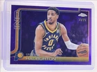 TYRESE HALIBURTON 2025-26 TOPPS CHROME PURPLE REFRACTOR PACERS /75 Q2045