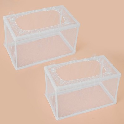 Hot 2x Aquarium Fish Breeding Box Live Bearer Net Tank Hatchery Baby Trap